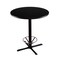 Holland Bar Stool Co 36" 211 Black Table, 36" dia. Top, Foot Ring 211-3036BW36RFTRG - alternate 1